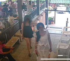 バンコクのレストランでアジア人女性2人組が食い逃げ、防犯カメラの映像公開のイメージ画像