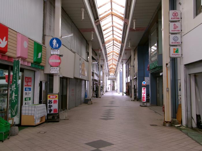 ひなびた通りの銀天街のイメージ画像