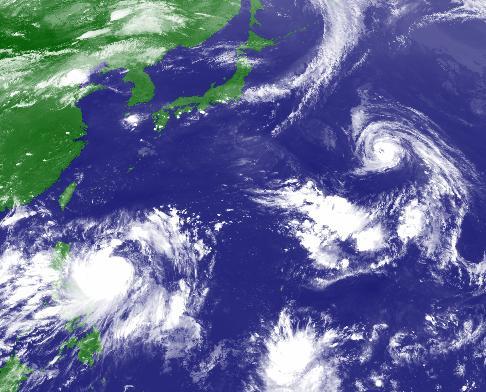 台風9号 フィリピン沖から北上中 5号は週明けに再び停滞?