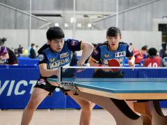 松島張本の次世代ダブルスが初戦突破＜全日本卓球2023混合複2回戦②＞