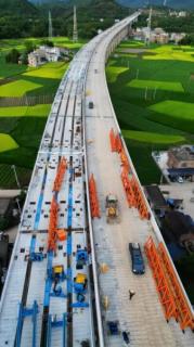 連賀高速道路の賀江特大橋、年内開通目指して建設進む―中国のイメージ画像