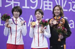 ＜杭州アジア大会＞10点満点7つ獲得の完璧な演技、10m高飛び込みで全紅嬋選手が金メダルのイメージ画像