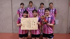 女子団体Aは北九州市立大学が優勝 高知工科大学、新潟大学を連破＜第66回全国国公立大学卓球大会＞のイメージ画像