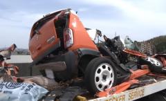 岡山の死亡事故 トラック運転手を酒気帯び運転の疑いで逮捕