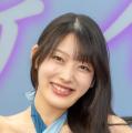 美腹筋で注目…グラビアアイドル風吹ケイ、お気に入りはビールのシーン「自然な感じで(笑)」
