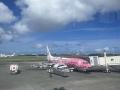 宮古島空港とジンベイJAL