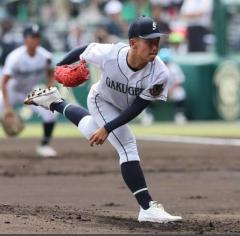 岡山学芸館が「中国地区対決」で逆転勝ち！エース左腕の力投で3年連続初戦突破【26年夏高校野球】のイメージ画像