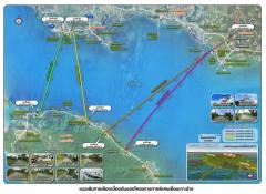 タイ東部チャン島への橋、4つのルートを検討中、2033年開通予定のイメージ画像