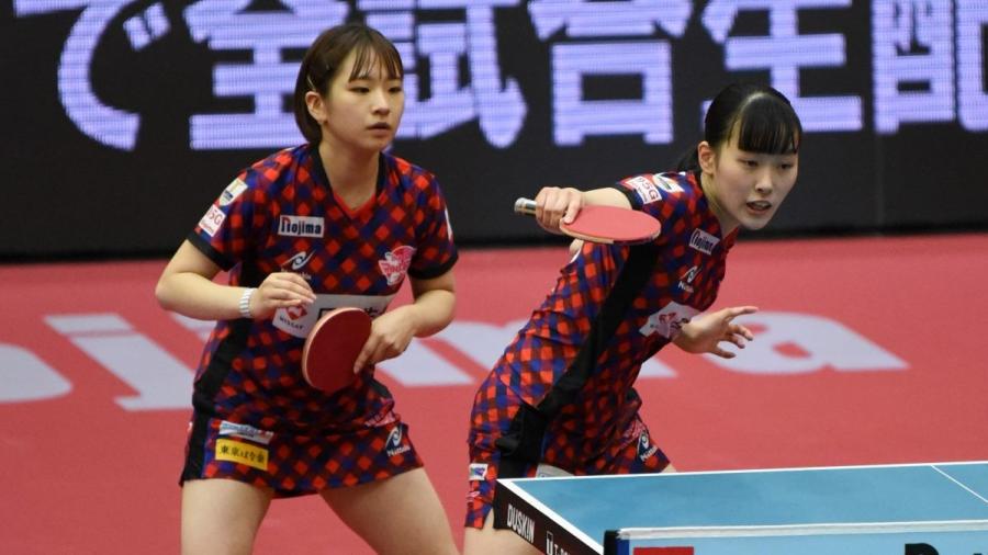 8歳差も息ぴったり　同じ寮で暮らす前田/赤江ペア、4戦4勝で日本生命3連勝
