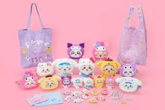 ちいかわ×サンリオがコラボ 互いの“なりきりコスチューム”姿の全21アイテム発表のイメージ画像