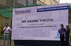 「タマン・ライドＰＨ」始動日系ＮＰＯが交通安全運動