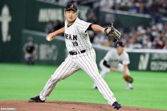 侍ジャパン・菅野智之、4回4安打無失点の好投で降板5回から隅田知一郎が2番手で登板のイメージ画像