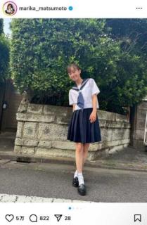 『奪い愛、真夏』の松本まりか、40歳で衝撃のJK姿！透明感溢れる姿に「全然現役なんですけど…？」の声続々