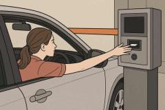 ショッピングモールの駐車券機で感電か？深刻な後遺症を報告のイメージ画像
