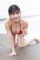STU48工藤理子、ビキニ姿で色白美ボディ輝く