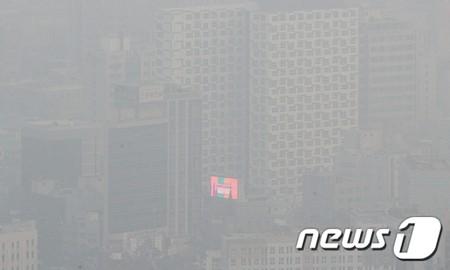 今冬最悪の大気状態が続く韓国 超微細粉塵PM2.5警報発令