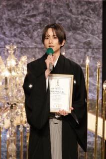 板垣李光人、3作品での新人俳優賞受賞に感謝「確かに誰かに作品を届けることができる」【第48回日本アカデミー賞】