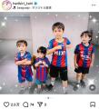 平愛梨、パパ・長友佑都の試合に「現..