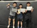 PPD・三枝晃記が男女混合シングルス優勝＜第8回ハンドソウの岩城杯ラージボール大会＞