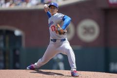 ドジャース、投手戦制して7連敗脱出大谷翔平が復帰後最長3回無失点4Kの快投25歳右腕シーハンは654日ぶり白星のイメージ画像
