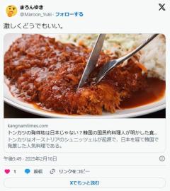 【江南タイムズ】 トンカツの発祥地は日本じゃない？韓国の国民的料理人が明かした真実とは…？ ［2/16］