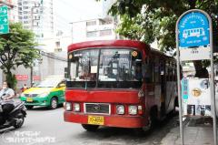 中国BYDの電気バスがバンコクで試験走行、トンロー通りで4月30日まで乗車無料