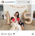 橋本マナミが“宝物”の子どもたちの誕生日を報告 息子と娘が「偶然の同じ誕生日」