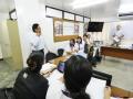 日本語予備教育の対面研修開始55人の..