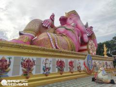 ピンクのガネーシャの寺院「ワット･サマーン」の混沌 タイ