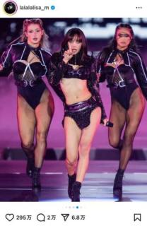 BLACKPINK･リサ、｢ヴィクトリアズ･シークレット･ファッションショー2024｣に登場し圧巻のボディを披露