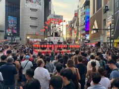 第6回「渋谷盆踊り」今年も盛況、約6万2,000人が来場外国人比率は過去最高の3割