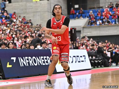 マシュー・アキノの期限付き移籍期間が延長…来季も“B1昇格”の富山でプレー