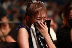 ゆうちゃみ、恋人・K-1玖村将史選手を涙で見守る＜ReBOOT～K-1 ReBIRTH＞