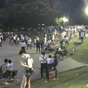 ｢ﾎﾟｹﾓﾝGO｣のﾐﾆﾘｭｳ確保に世田谷公園が異常事態!!!