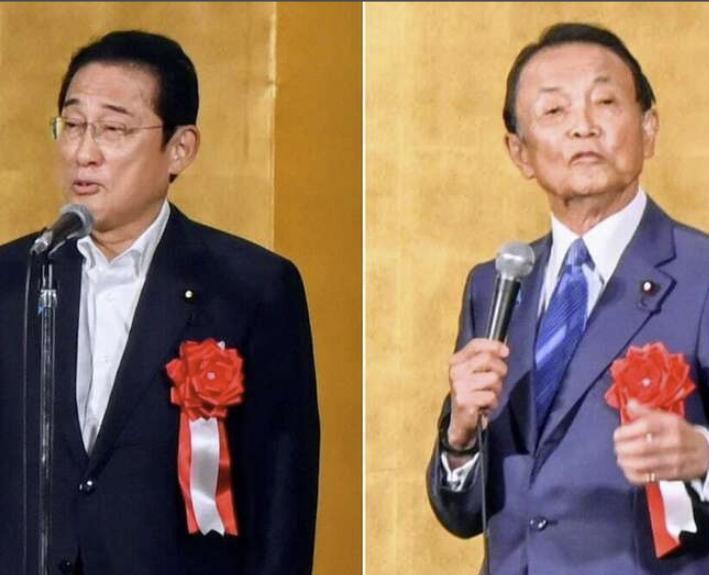 岸田氏「政治が漂流する」麻生氏「政権倒した後どうするの」、そろい踏みで参院選に危機感