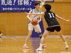 聖和学園が昨冬のリベンジ…卒業した先輩のアドバイスから「冷静にプレーできた」嶋森羽奏は18得点で勝利に貢献のイメージ画像