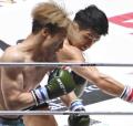 【RIZIN】無許可出場の現役フジ社員が元K-1王者にKO敗戦 戒告処分で“クビ覚悟”もハイキック被弾し悶絶