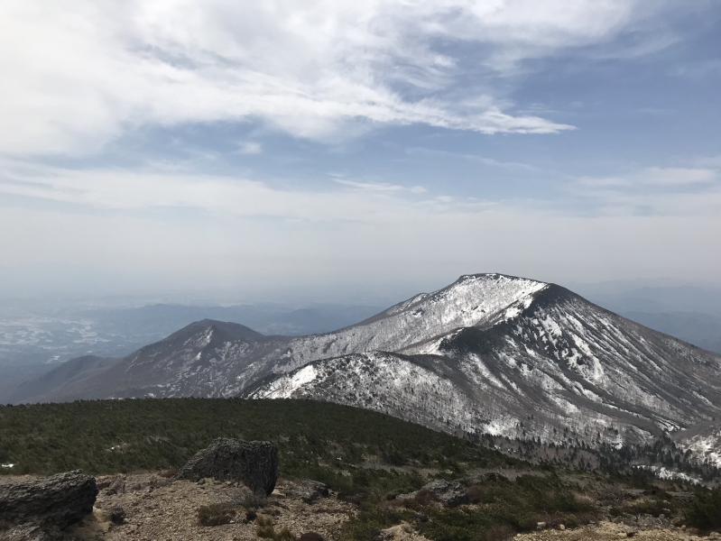 冬の安達太良山のイメージ画像