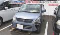電柱に衝突してケガ→救急車の中で基..