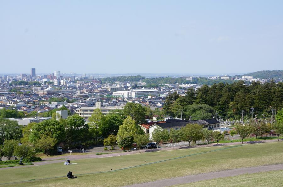 高台からの金沢のイメージ画像