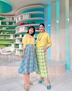 アンミカ、日テレ・黒田みゆアナとの双子コーデ公開