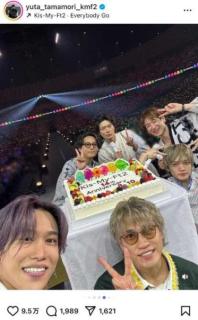 「世界一かっこいい」Kis-My-Ft2・玉森裕太、横浜公演でデビュー14周年をファンと祝福