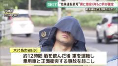 １２時間の飲酒で危険運転 小樽・大学院生死亡事故の一審判決が確定 検察・弁護側ともに控訴せずのイメージ画像