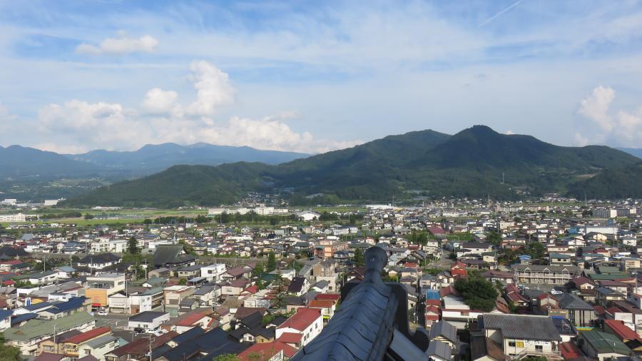 上山城からのイメージ画像