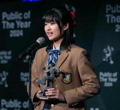 2024年“行動する人”にニホンオオカミの新たなはく製発見した中学生・小森日菜子さん