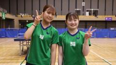 首藤成美/遊佐美月ペアが優勝飾る 専修大学ペアとしては2年ぶりV＜関東学生卓球選手権2026・女子ダブルス＞のイメージ画像
