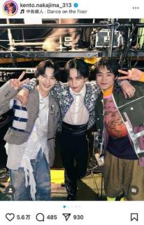 中島健人、サプライズ登場したTGCオフショット木村慧人＆八村倫太郎の3ショットにファン歓喜