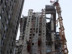 ３９階建てマンションどう建てたのか…韓国・光州で新築マンション外壁崩落、作業員６人不明のイメージ画像