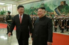 習主席の訪朝期間、金総書記の「娘」の姿なし…「後継者」シグナルもなし＝北朝鮮のイメージ画像