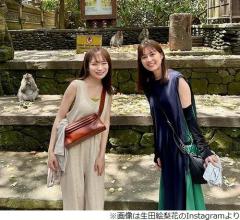 秋元真夏、親友・生田絵梨花とのバリ旅行で「サルにサングラス盗られた」